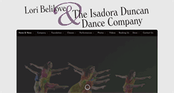 Desktop Screenshot of isadoraduncan.org